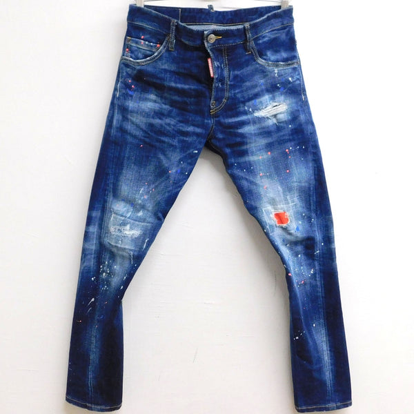 希少❗️新品未使用　ヴィンテージ　DSQUARED2 デニム 21AW Dsquared2 ディースクエアード SEXY TWIST JEAN S74LB0964 (D