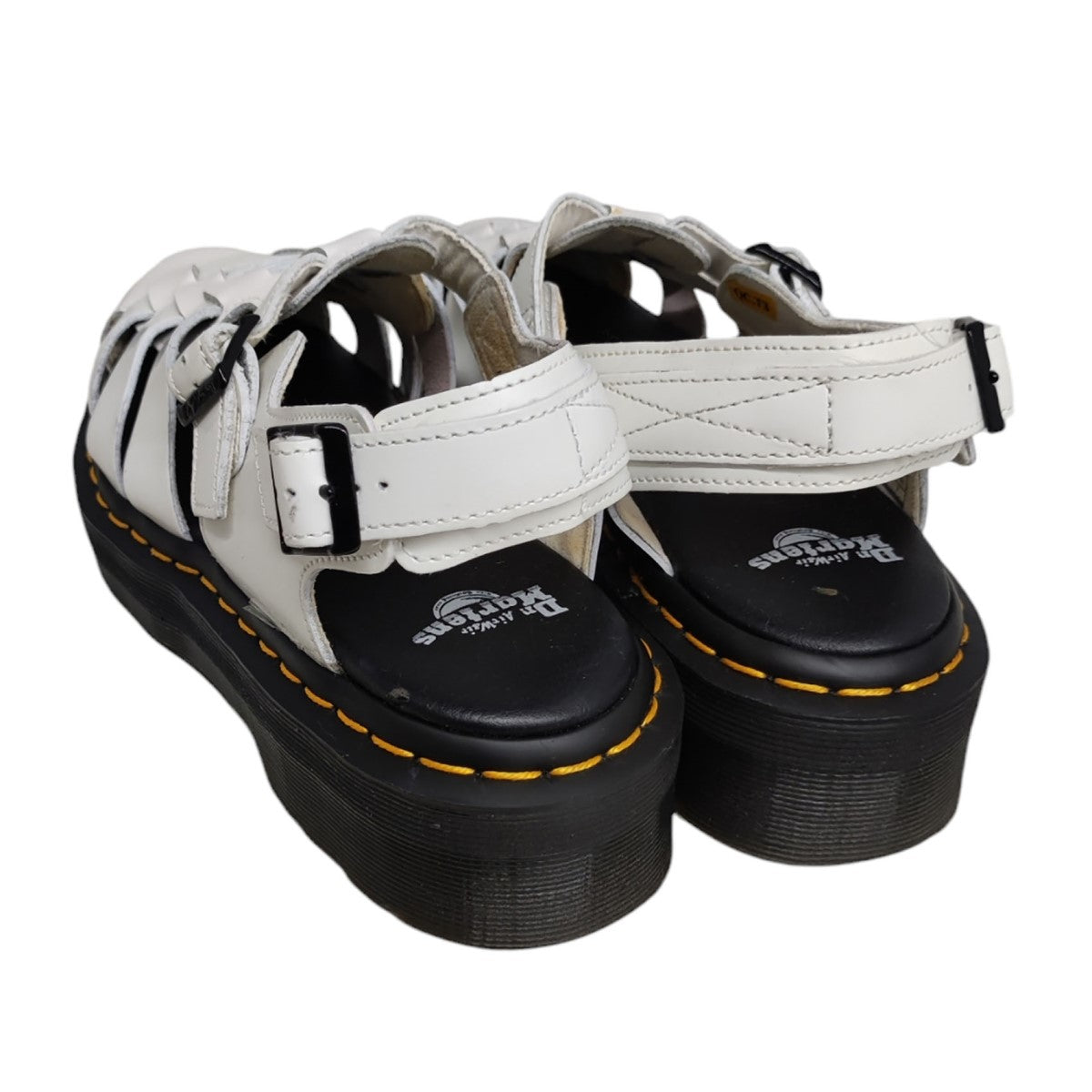 Dr．Martens エナメルコンビストラップサンダル ORIANA 古着・中古-4枚目のアイテム画像