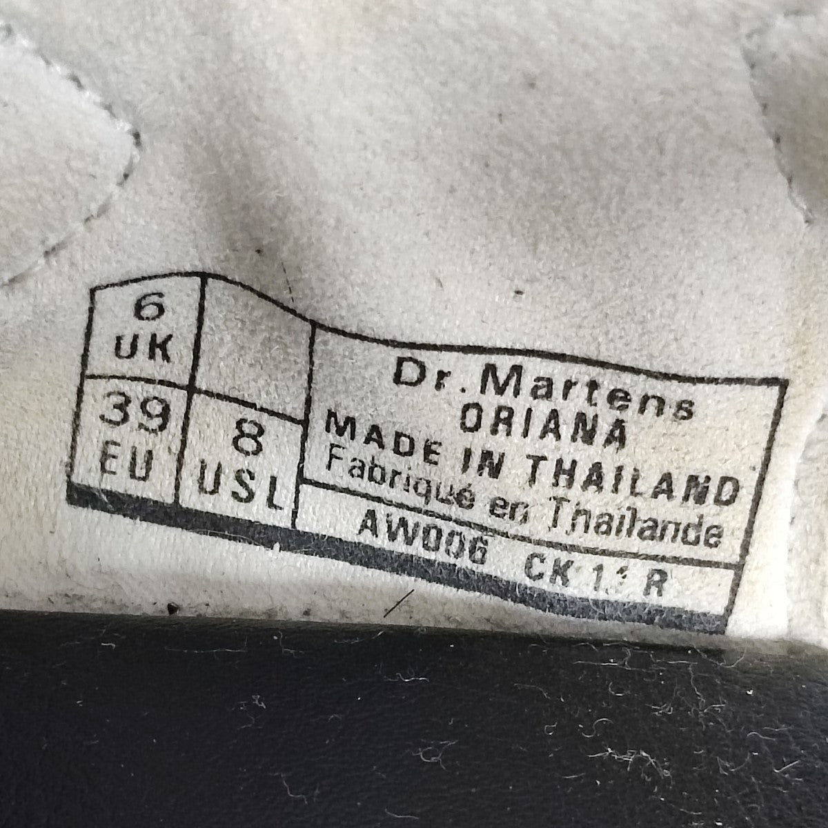 Dr．Martens エナメルコンビストラップサンダル ORIANA 古着・中古-9枚目のアイテム画像