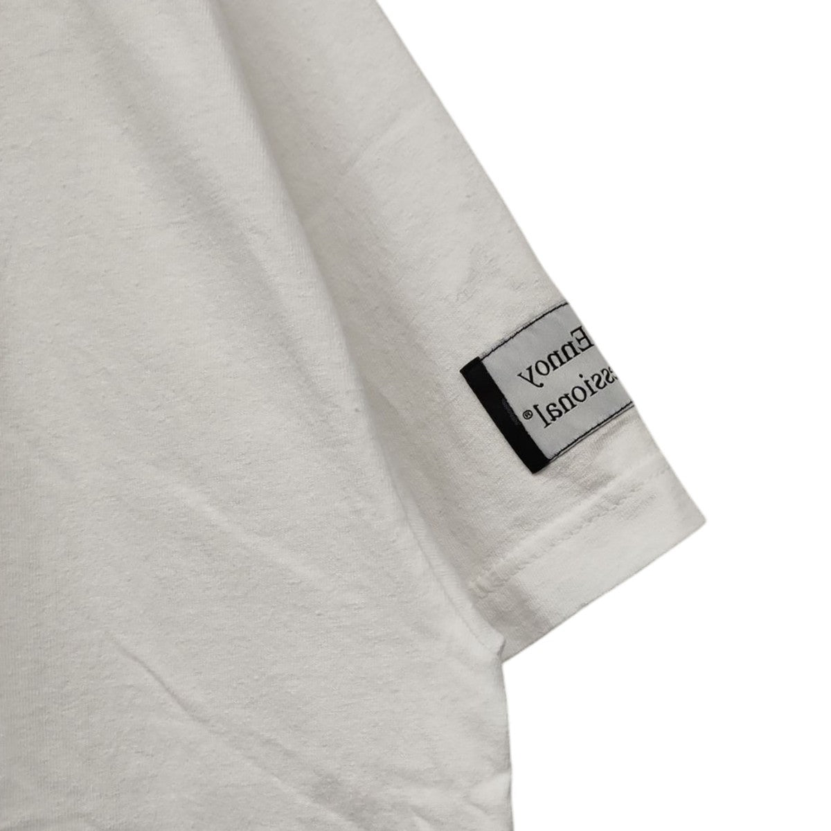 ENNOY スタイリスト私物 同色反転右胸刺繍 Tシャツ 古着・中古-4枚目のアイテム画像