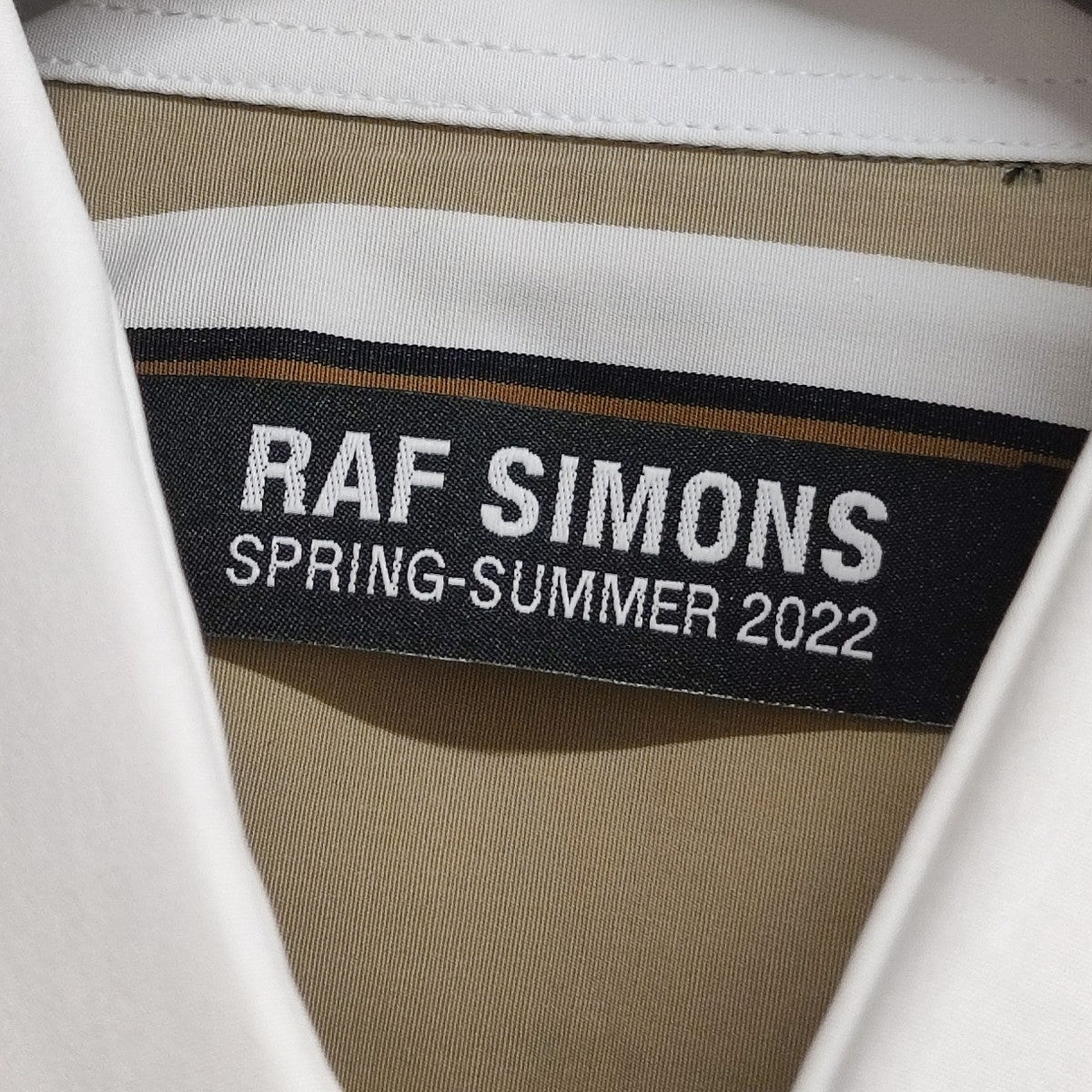 2022SSBusiness shirt with RS embroidery and label シャツ