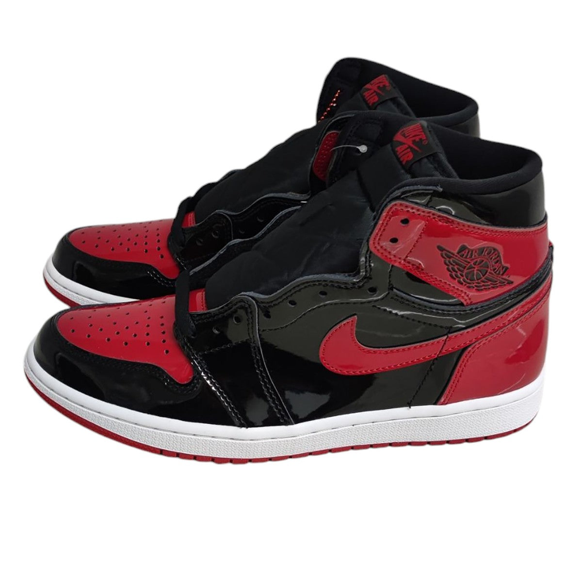 NIKE Air Jordan 1 High OG Patent Bred ハイカットスニーカー 555088-063 古着・中古-3枚目のアイテム画像