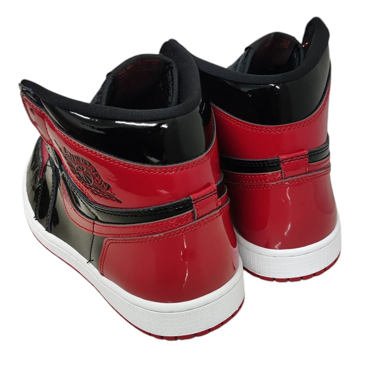 NIKE Air Jordan 1 High OG Patent Bred ハイカットスニーカー 555088-063 古着・中古-4枚目のアイテム画像