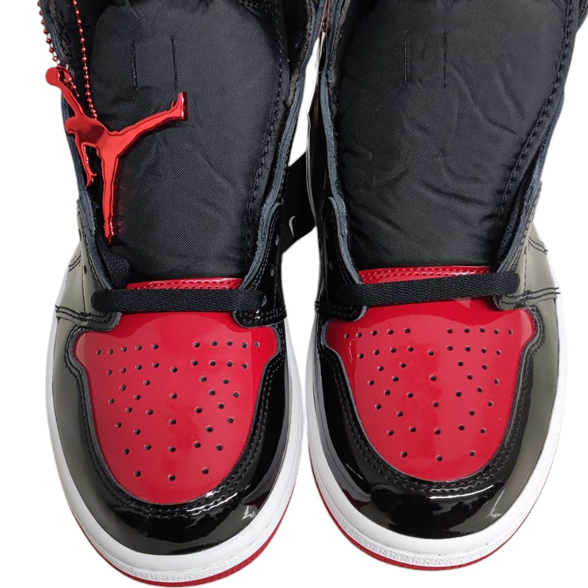 NIKE Air Jordan 1 High OG Patent Bred ハイカットスニーカー 555088-063 古着・中古-6枚目のアイテム画像