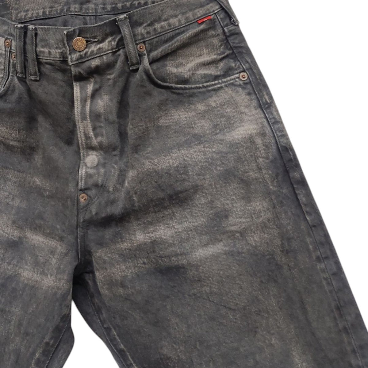 anachronorm STRAIGHT 5P PANTS SULFUR DYE デニムパンツ 古着・中古-18枚目のアイテム画像