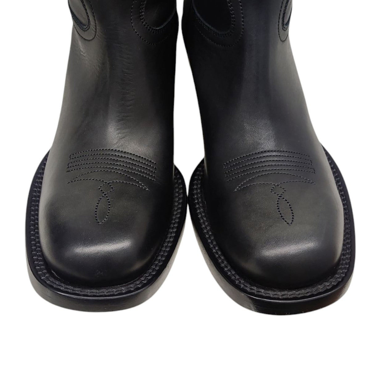 DRIES VAN NOTEN(ドリスヴァンノッテン) レザーカウボーイブーツ DRIES VAN NOTEN(ドリスヴァンノッテン) レザーカウボーイブーツ
