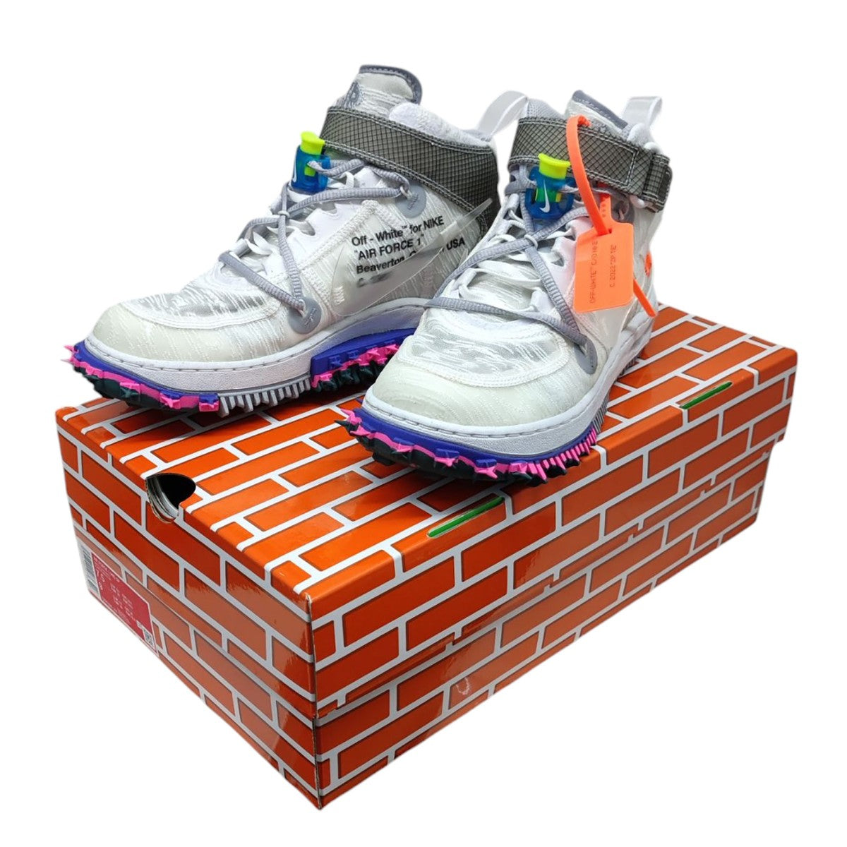 【希少/送料・関税無料/未入荷】Air Force 1 Shadow 'Ghost 希少/送料・関税無料】Air Force 1 Shadow 'White Metallic