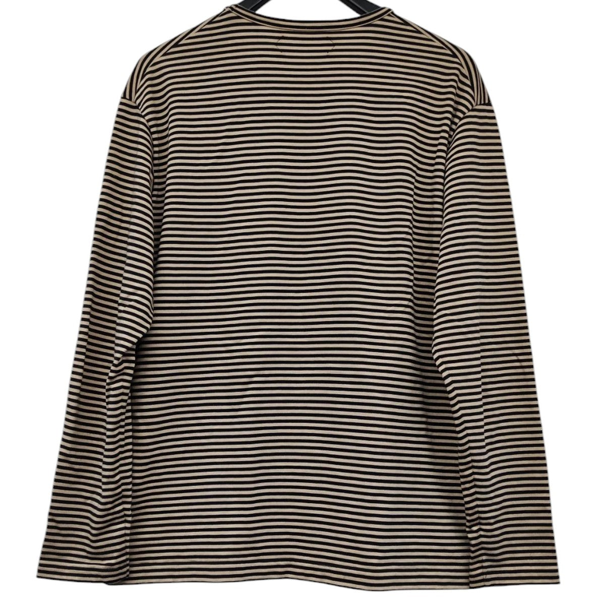 AUBERGE(オーベルジュ) ボーダーロングスリーブTシャツ ブラウン