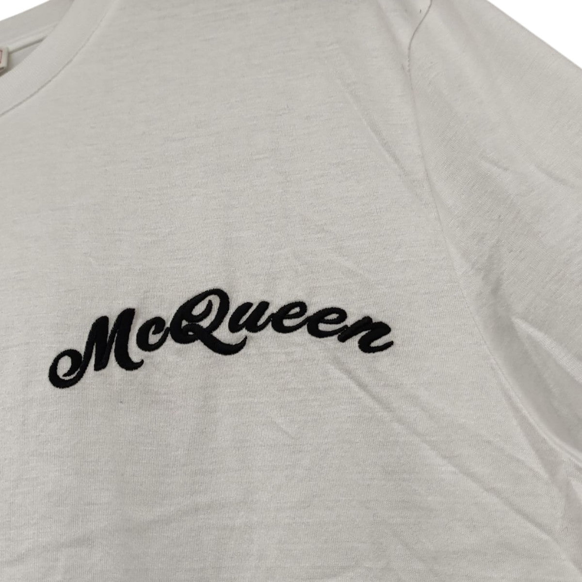 ALEXANDER McQUEEN エンブロイダリーロゴ Tシャツ 古着・中古-6枚目のアイテム画像