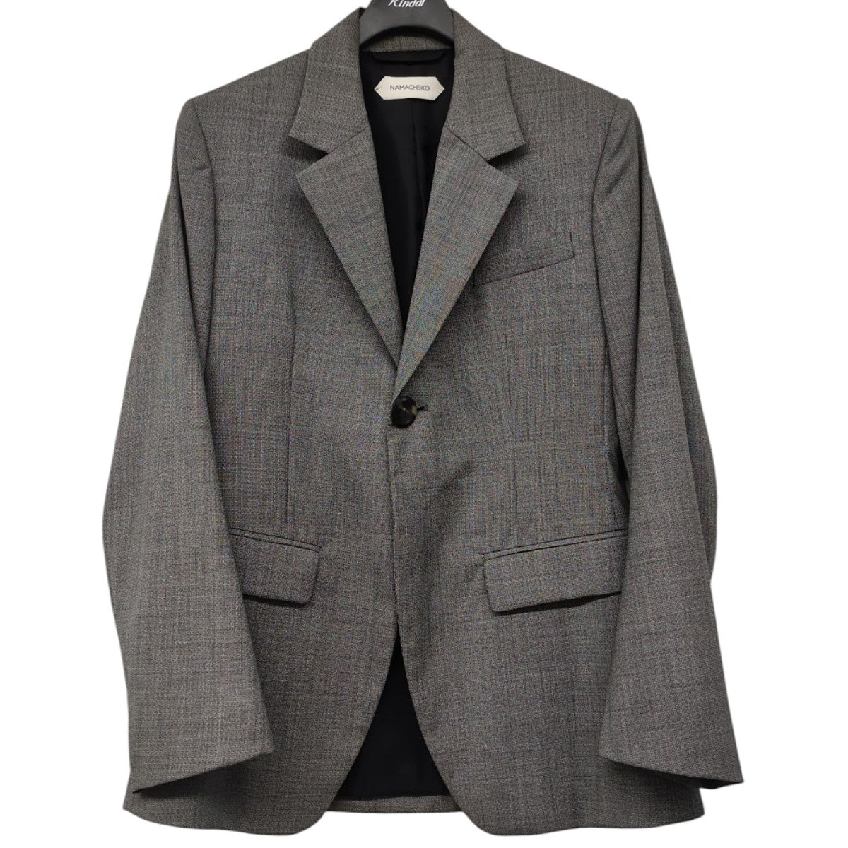 最終値下 22SS NAMACHEKO ナマチェコ デニムジャケット XXS NAMACHEKO 新品 KALBUM DENIM JACKET 定価72600円 デニム
