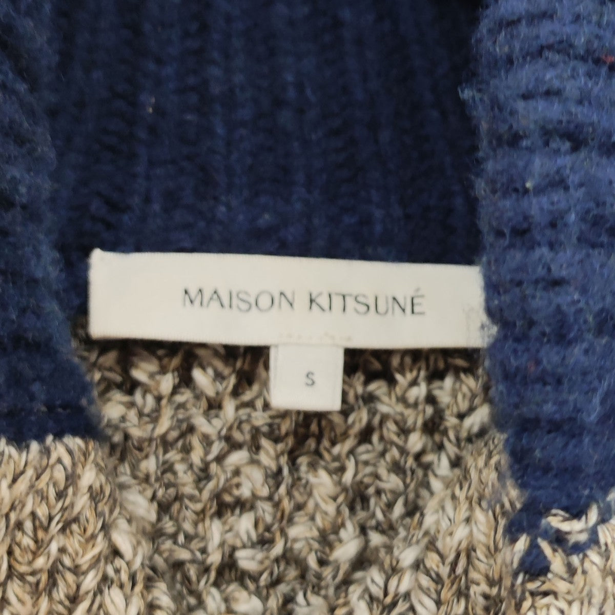 MAISON KITSUNE(メゾンキツネ) コットンニットカーディガン FOX