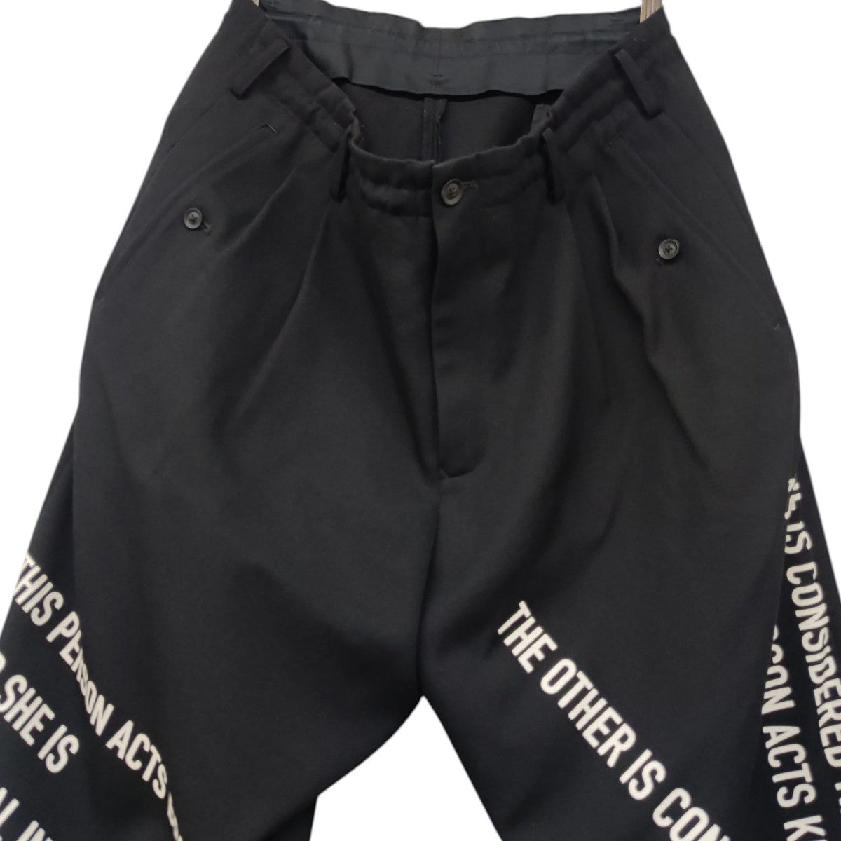 Yohji Yamamoto pour homme(ヨウジヤマモトプールオム) 2021AW 2タック