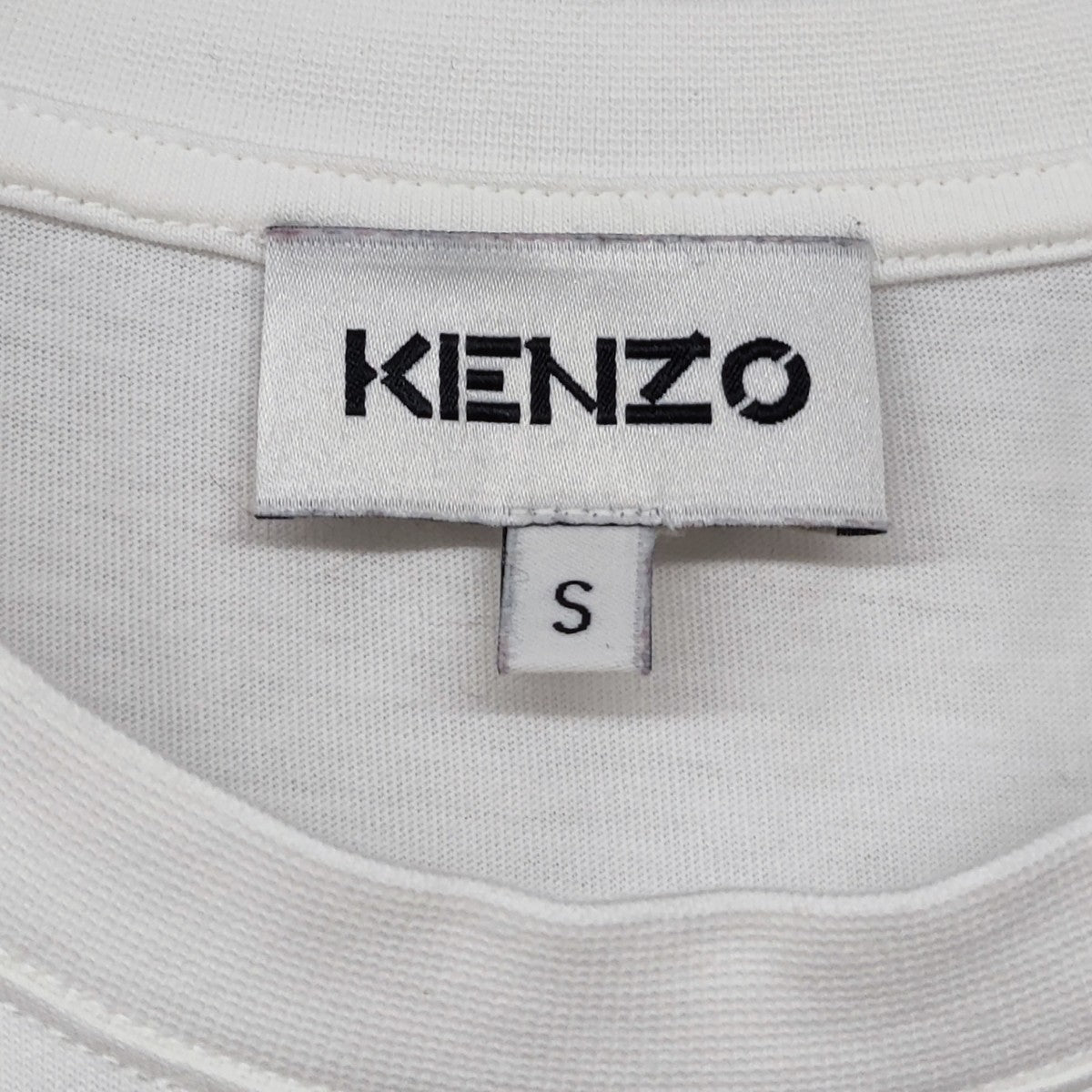 KENZO(ケンゾー) タイガープリントTシャツ ホワイト サイズ S