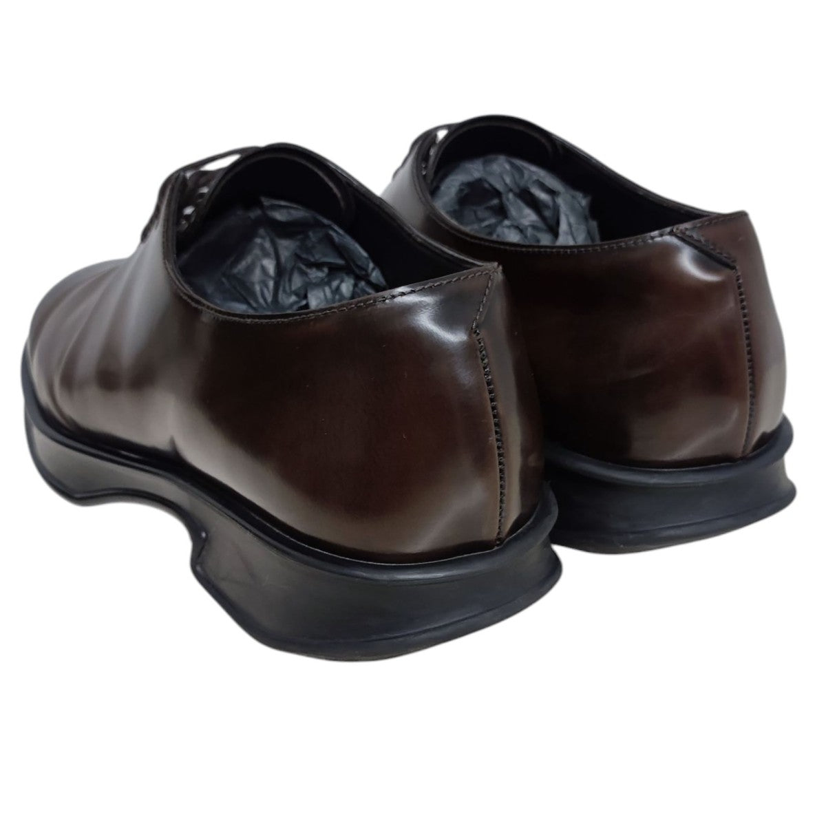 PRADA(プラダ) 2024AW ブラッシュドレザー レースアップ