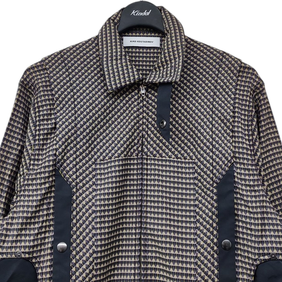 KIKO KOSTADINOV tulcea 千鳥格 ジャケット KIKO KOSTADINOV tulcea 千鳥格 ジャケットの通販 by もなか's