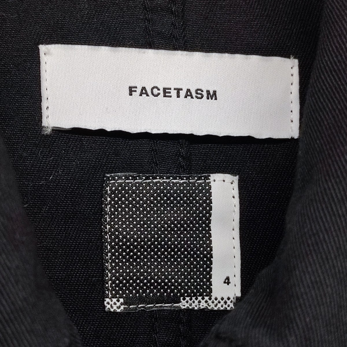 FACETASM 2025SS WORKER JACKET NAT-JK-M12 古着・中古-4枚目のアイテム画像
