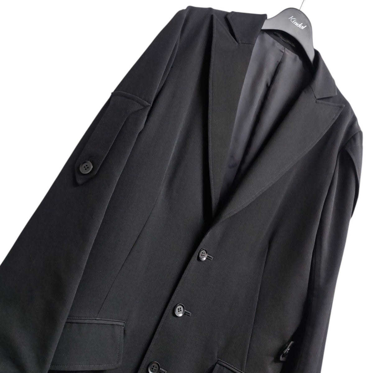 ジャケット・アウター yohji yamamoto noir YOHJI YAMAMOTO(ヨウジヤマモト) la vie en noir ウールギャバ