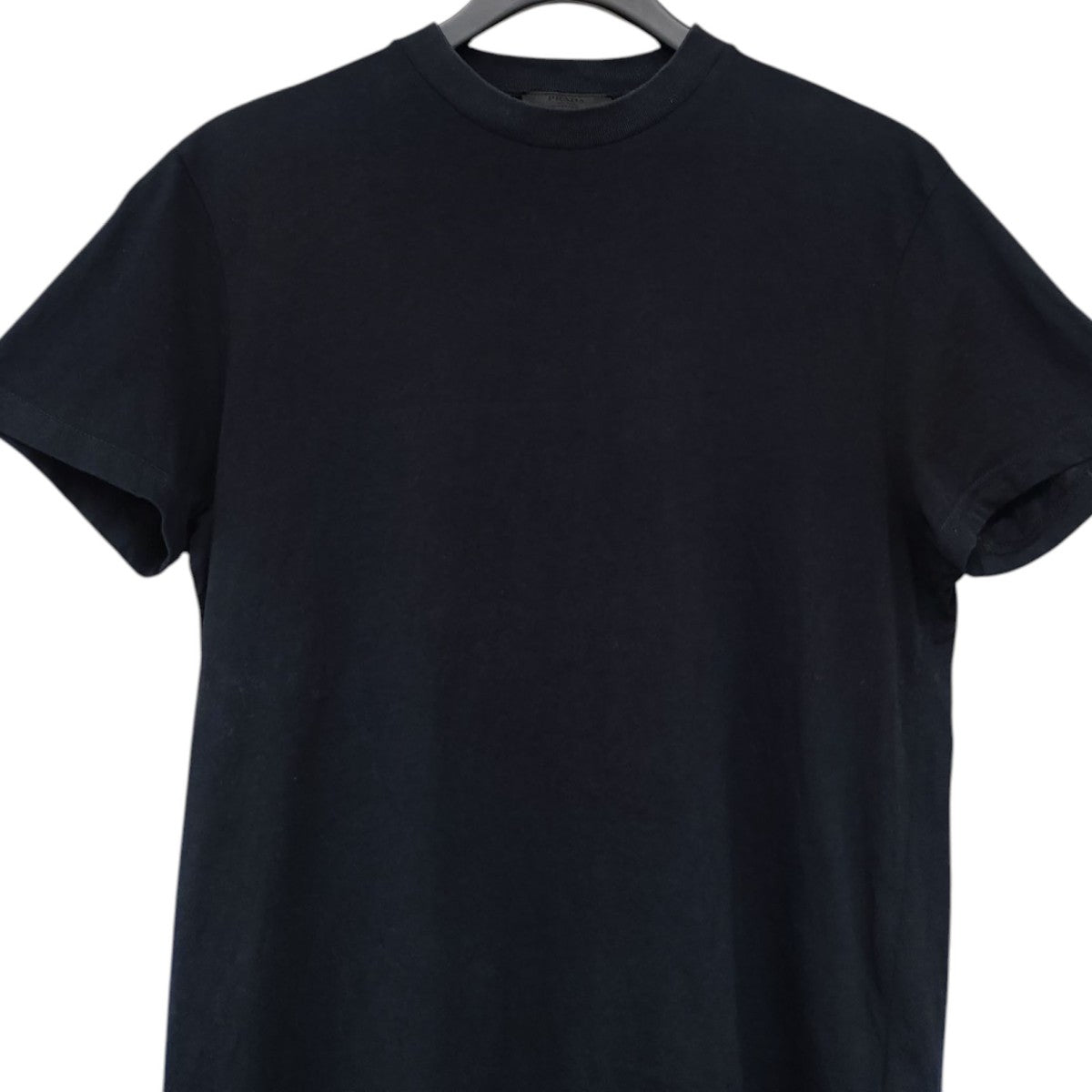 PRADA(プラダ) バックトライアングルコットンエンブレム Tシャツ