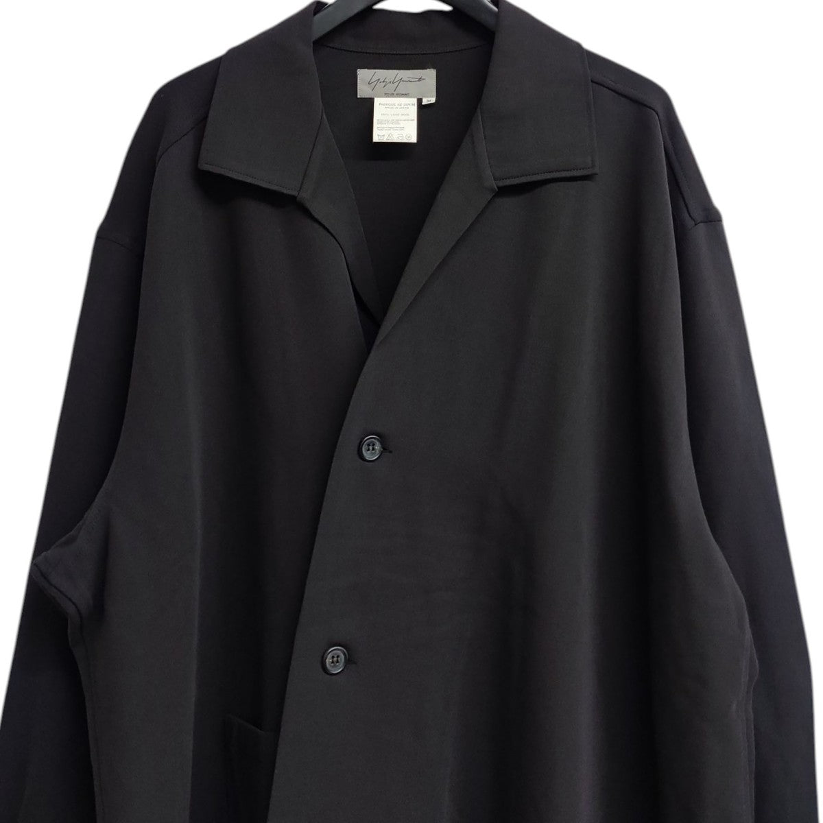 Yohji Yamamoto + NOIR ヨウジヤマモト　アシンメトリートップ AUTUMN / WINTER 2014-15 | Yohji Yamamoto (ヨウジヤマモト