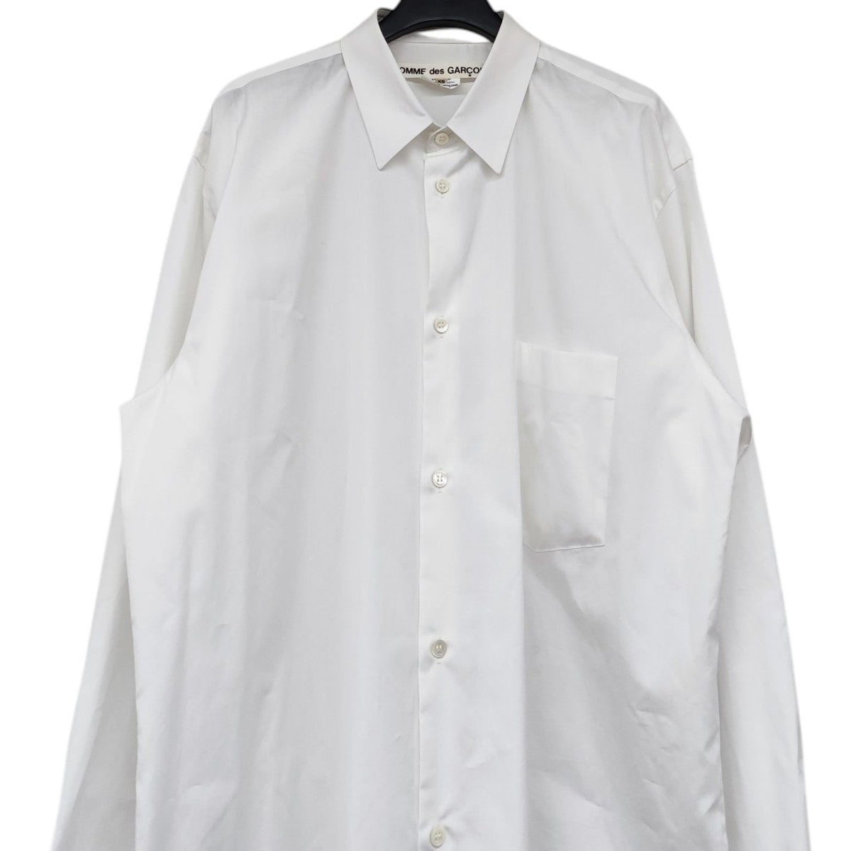 COMME des GARCONS 2023AW オーバーサイズロングシャツ GL-B020 古着・中古-2枚目のアイテム画像