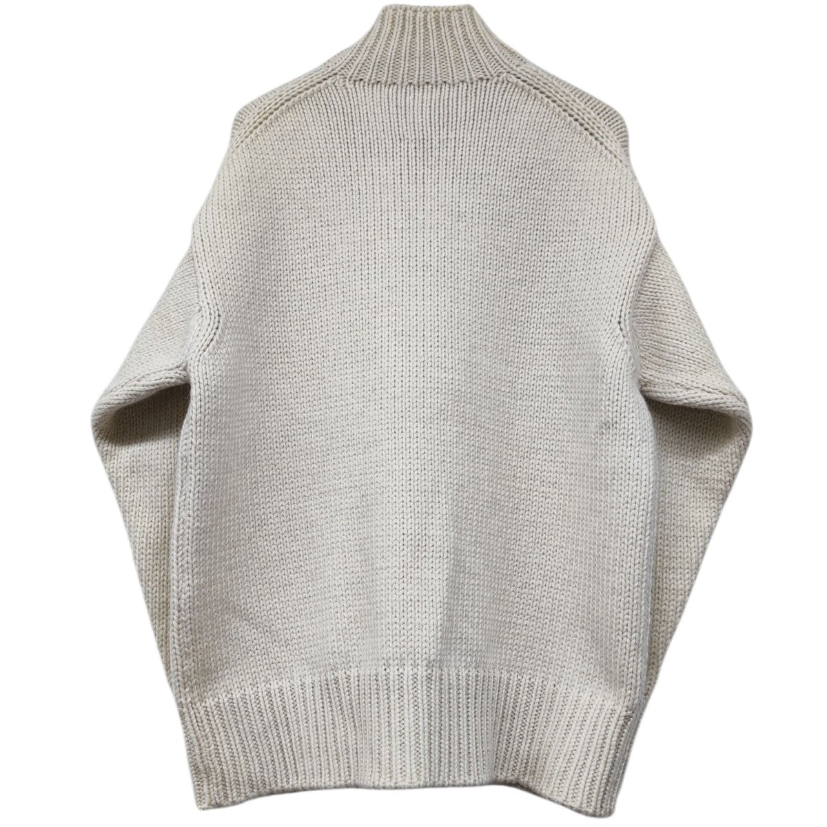 JIL SANDER Wool mohair blend oversize pullover タートルニット J21GP0039 古着・中古-3枚目のアイテム画像