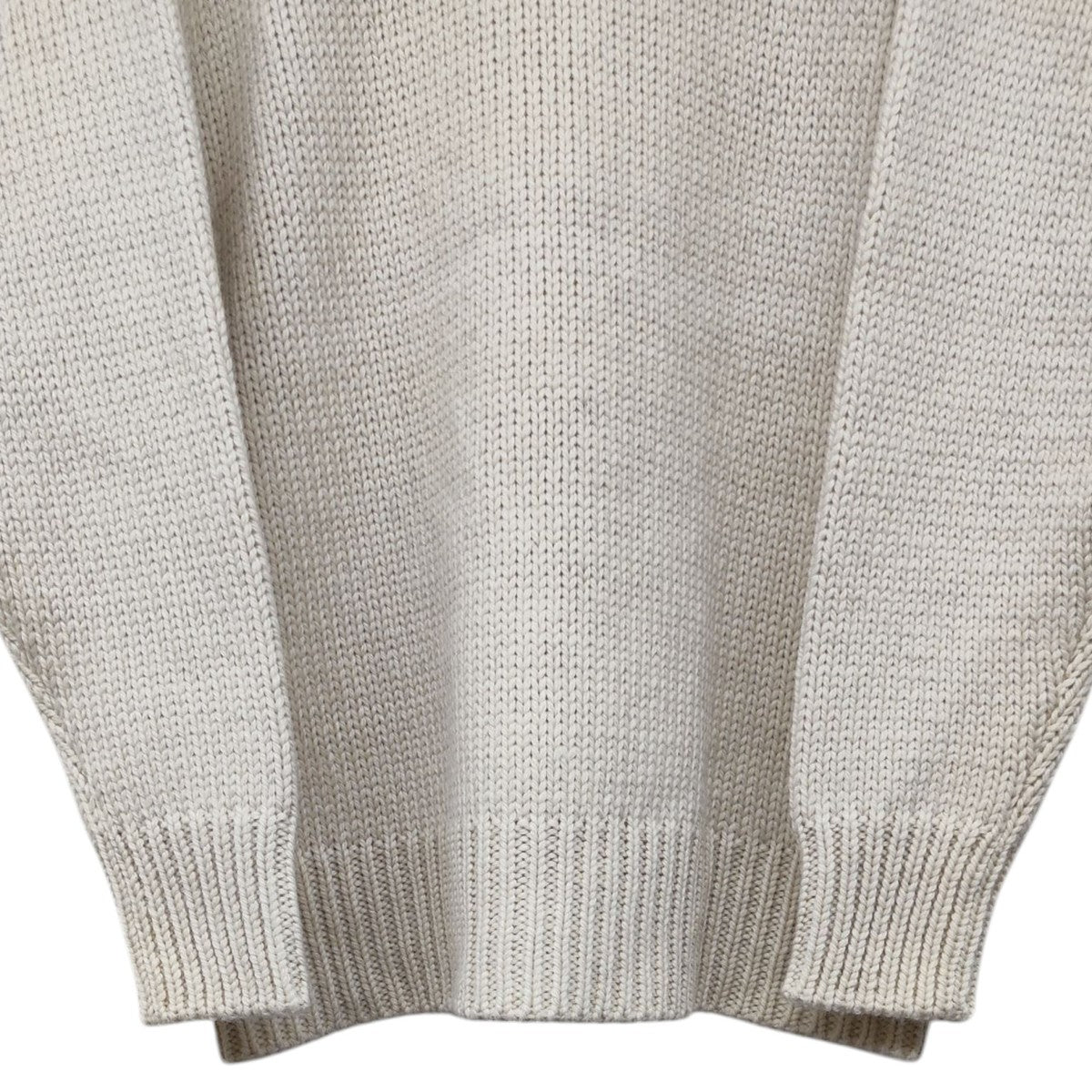 JIL SANDER Wool mohair blend oversize pullover タートルニット J21GP0039 古着・中古-5枚目のアイテム画像