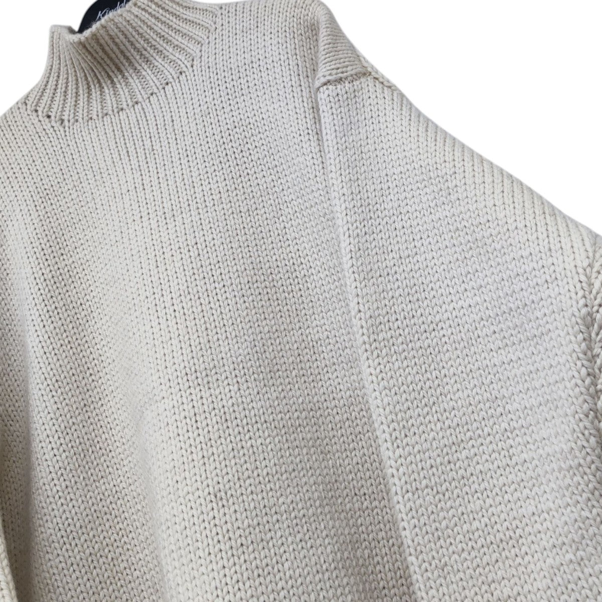 JIL SANDER Wool mohair blend oversize pullover タートルニット J21GP0039 古着・中古-8枚目のアイテム画像