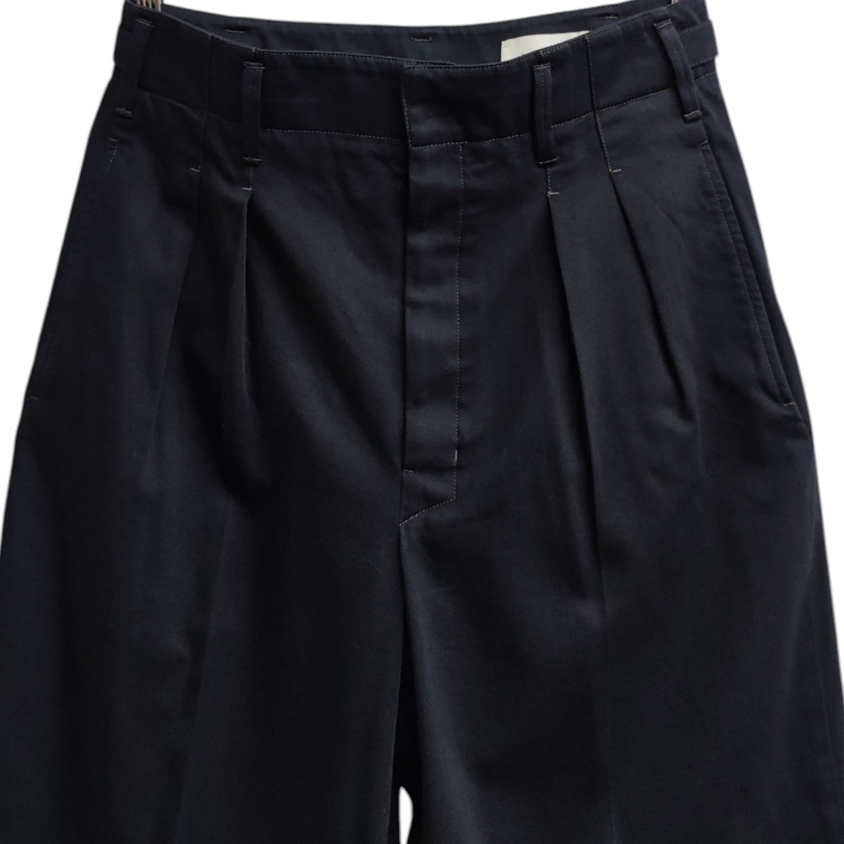 LEMAIRE ルメール 21ss サマーウール 2タック ベルテッドパンツ m82355215717_1.jpg?1746740927