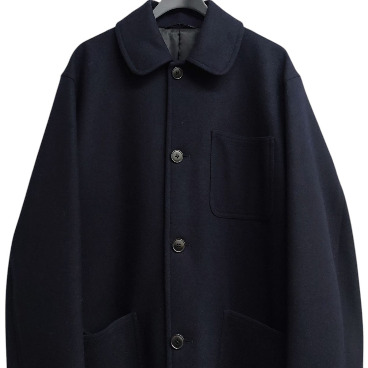 COMOLI(コモリ) 2023AW ウールカシミアミリタリーコート Y03