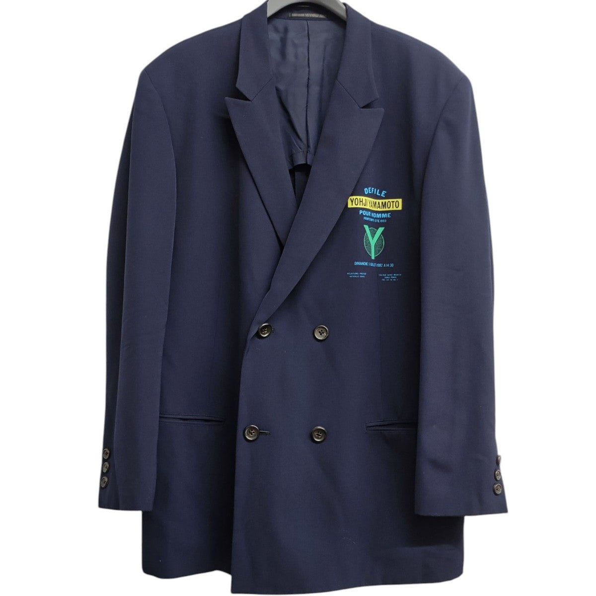 Yohji Yamamoto pour homme(ヨウジヤマモトプールオム) 25SS 3つ釦