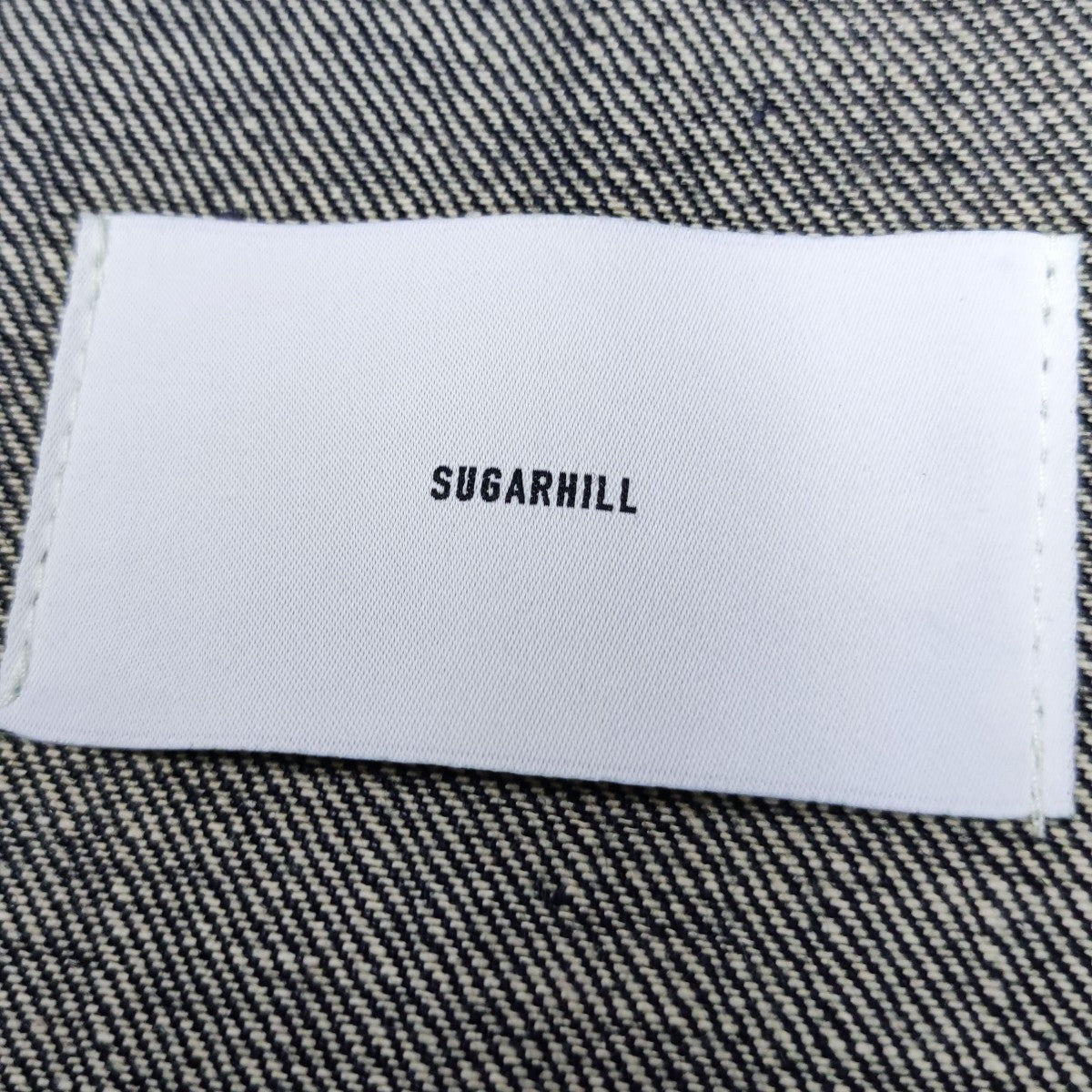 SUGARHILL DENIM VESTデニムベスト LCLASS007 ブルー SUGARHILL(シュガーヒル) DENIM VEST デニムベスト LCLASS007