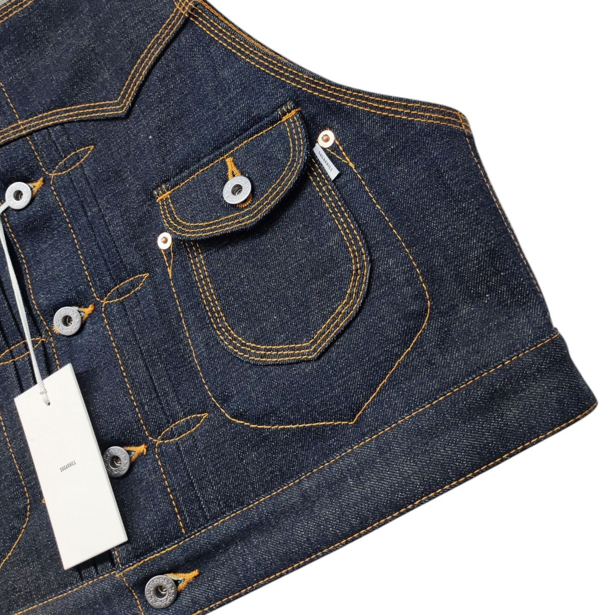 SUGARHILL(シュガーヒル) DENIM VEST デニムベスト LCLASS007