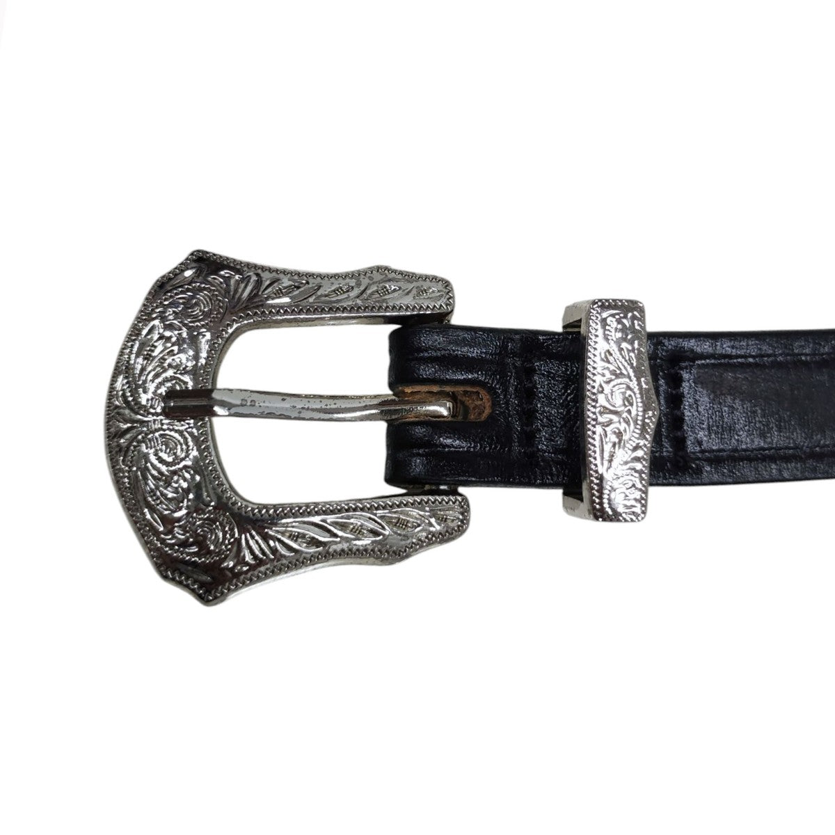 TORY LEATHER(トリーレザー) Silver Buckle Belt レザーベルト