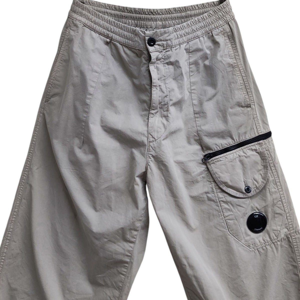 C．P COMPANY 2025SS Microreps Boxy Cargo Lens Pants カーゴパンツ 古着・中古-2枚目のアイテム画像