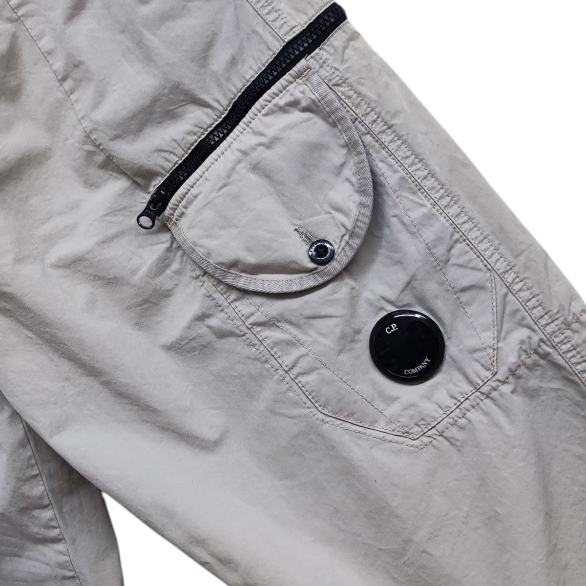 C．P COMPANY 2025SS Microreps Boxy Cargo Lens Pants カーゴパンツ 古着・中古-5枚目のアイテム画像