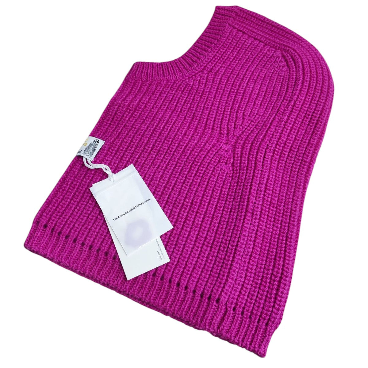 小物 sk.0003AW22 aran pattern balaclava TAKAHIROMIYASHITA TheSoloIst．(タカヒロミヤシタザソロイスト) aran