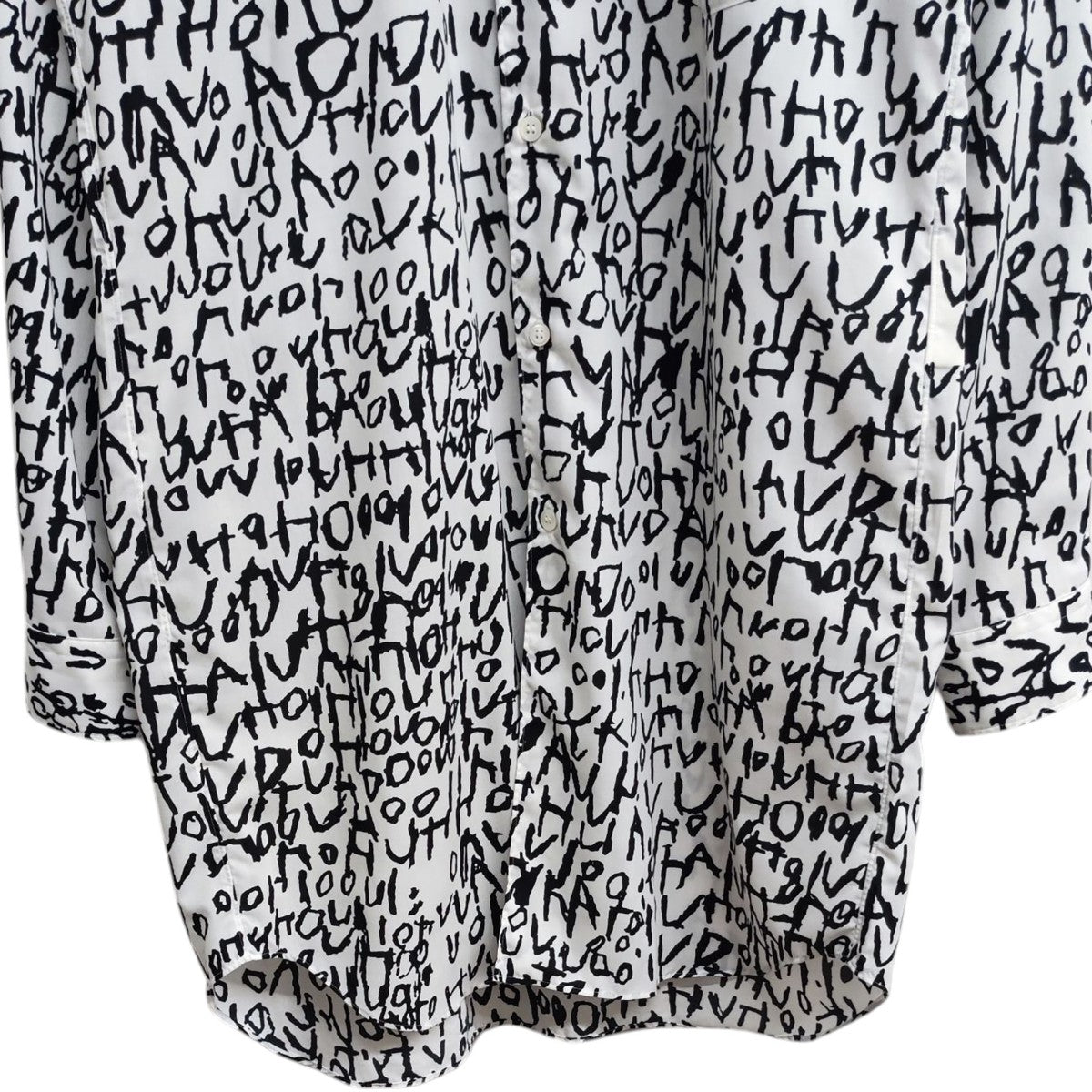 コムデギャルソンオムプリュス ロンT エステル総柄穴あき AD2023 S コムデギャルソンオムプリュス ロンT エステル総柄穴あき AD2023 S