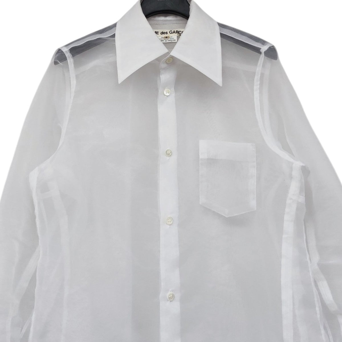 コムコム　2025SS ブラウス COMME des GARCONS COMME des GARCONS - 【美品】 COMME des