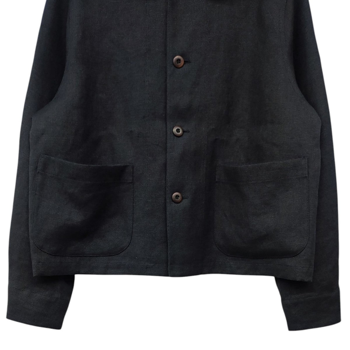 【LIDNM】LINEN CROPPED CHORE JACKET LIDNM / Llife ONLINE STORE / LINEN CROPPED CHORE JACKET