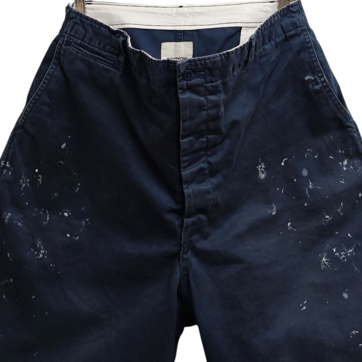 BOWWOW×BEAMS BIG CHINO SHORTS ビッグチノショーツ ネイビー サイズ