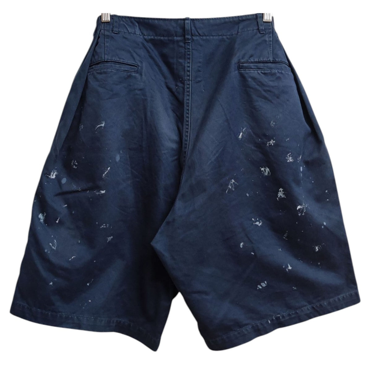 BOWWOW ×BEAMS BIG CHINO SHORTS L NAVY BOWWOW×BEAMS BIG CHINO SHORTS ビッグチノショーツ ネイビー サイズ
