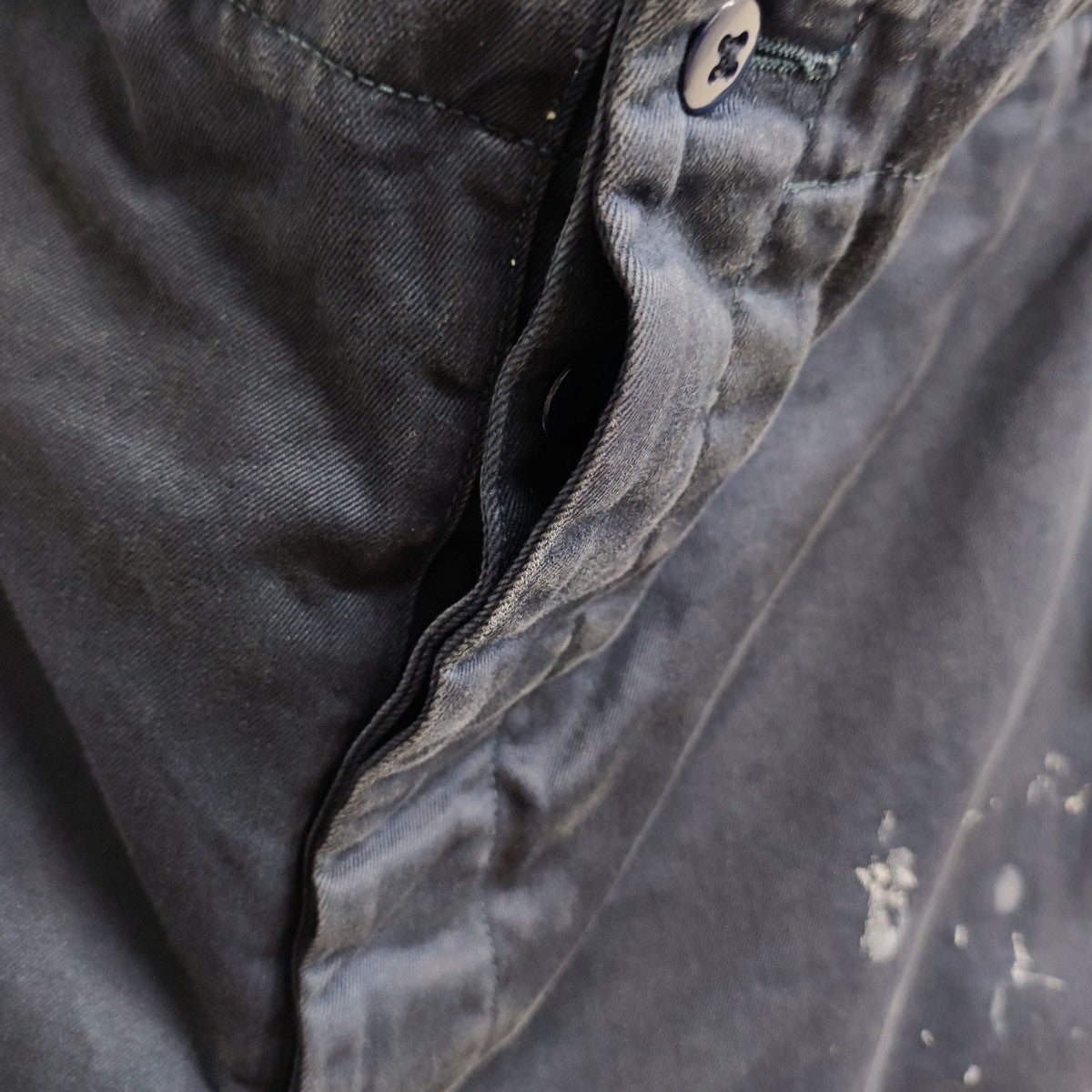 BOWWOW×BEAMS BIG CHINO SHORTS ビッグチノショーツ ネイビー サイズ