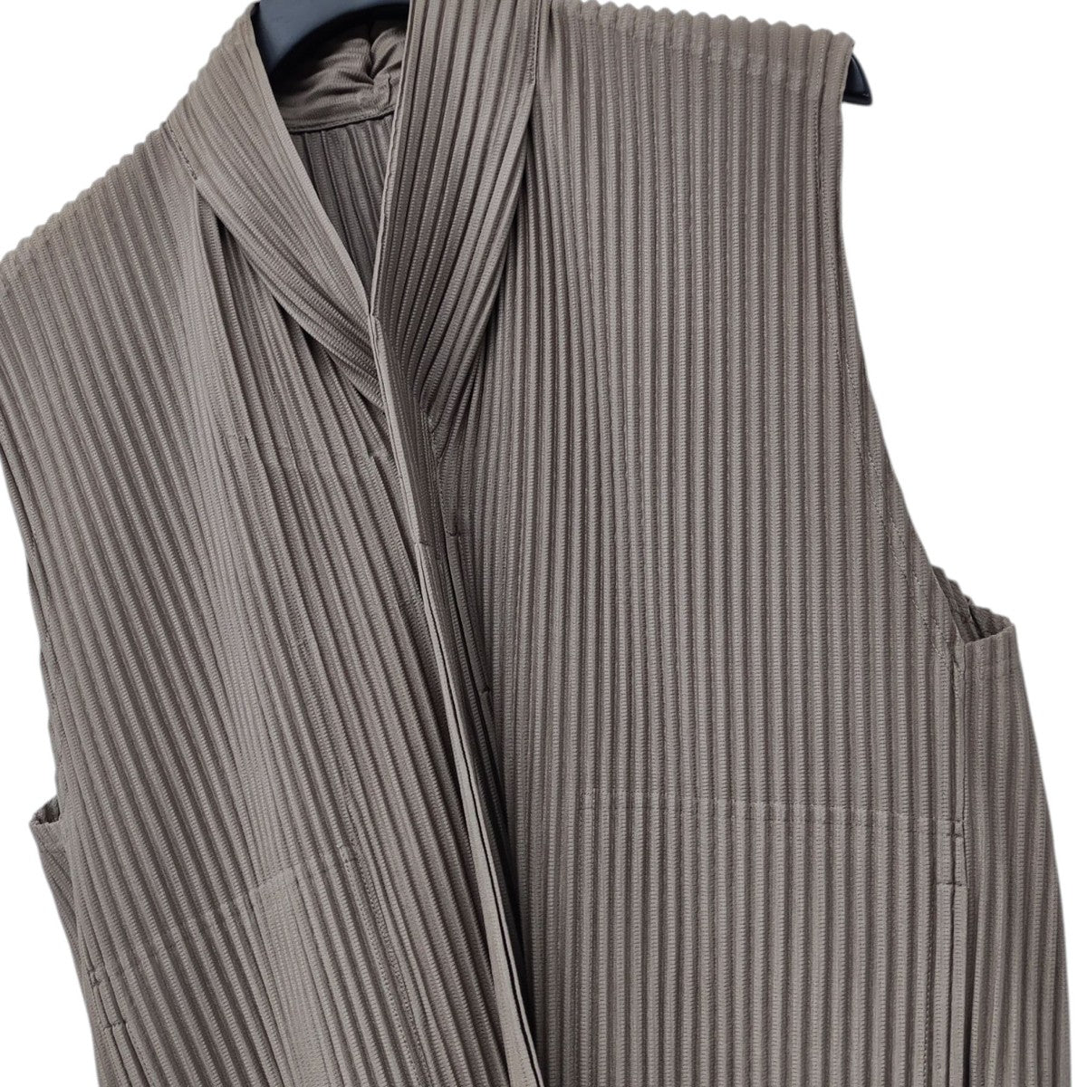 hommeplissé オムプリッセ　プリーツベスト　ボウ HOMME PLISSE ISSEY MIYAKE(イッセイミヤケオムプリッセ) BASICライン