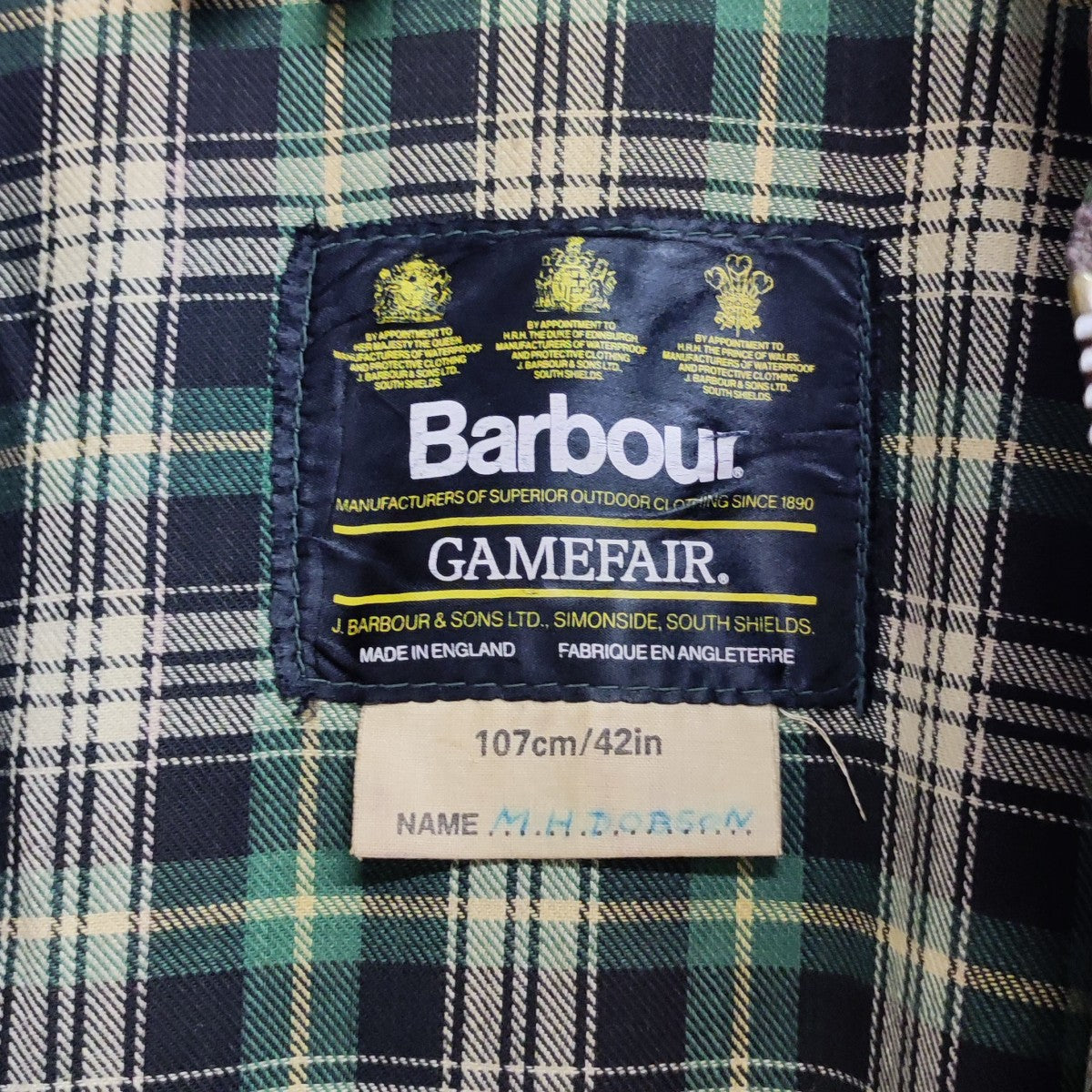 gamefair 3ワラント ヴィンテージオイルドジャケット