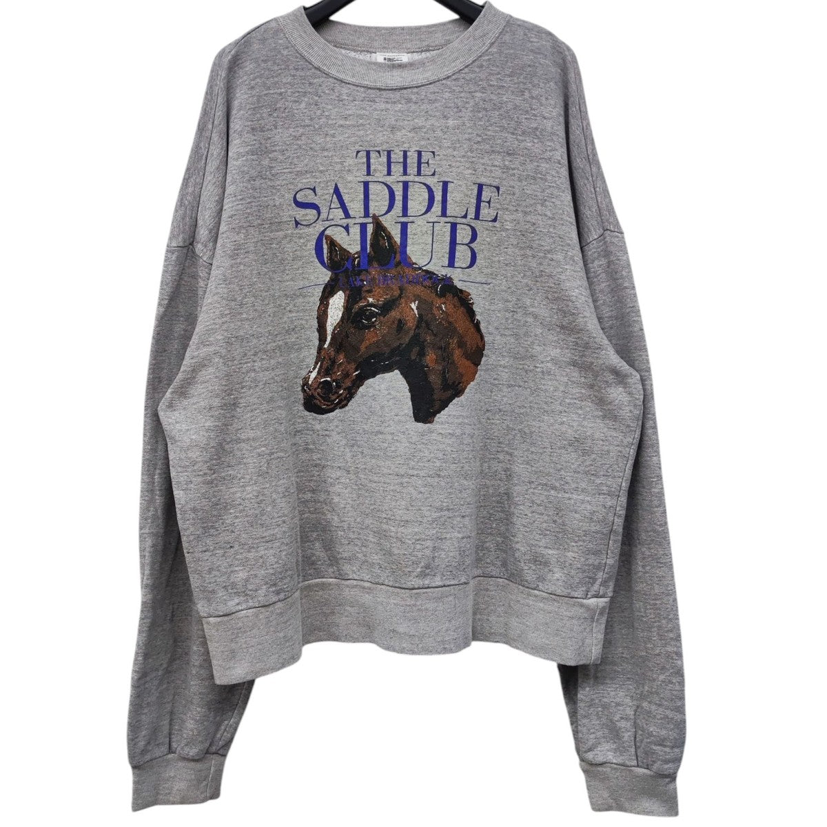 Shinzone(シンゾーン) HORSE SWEAT スウェット グレー サイズ F0