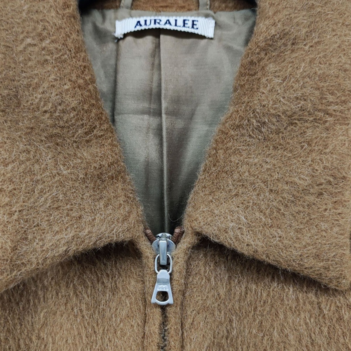 AURALEE(オーラリー) BABY ALPACA ZIP BLOUSON ブルゾン A7AB01AK