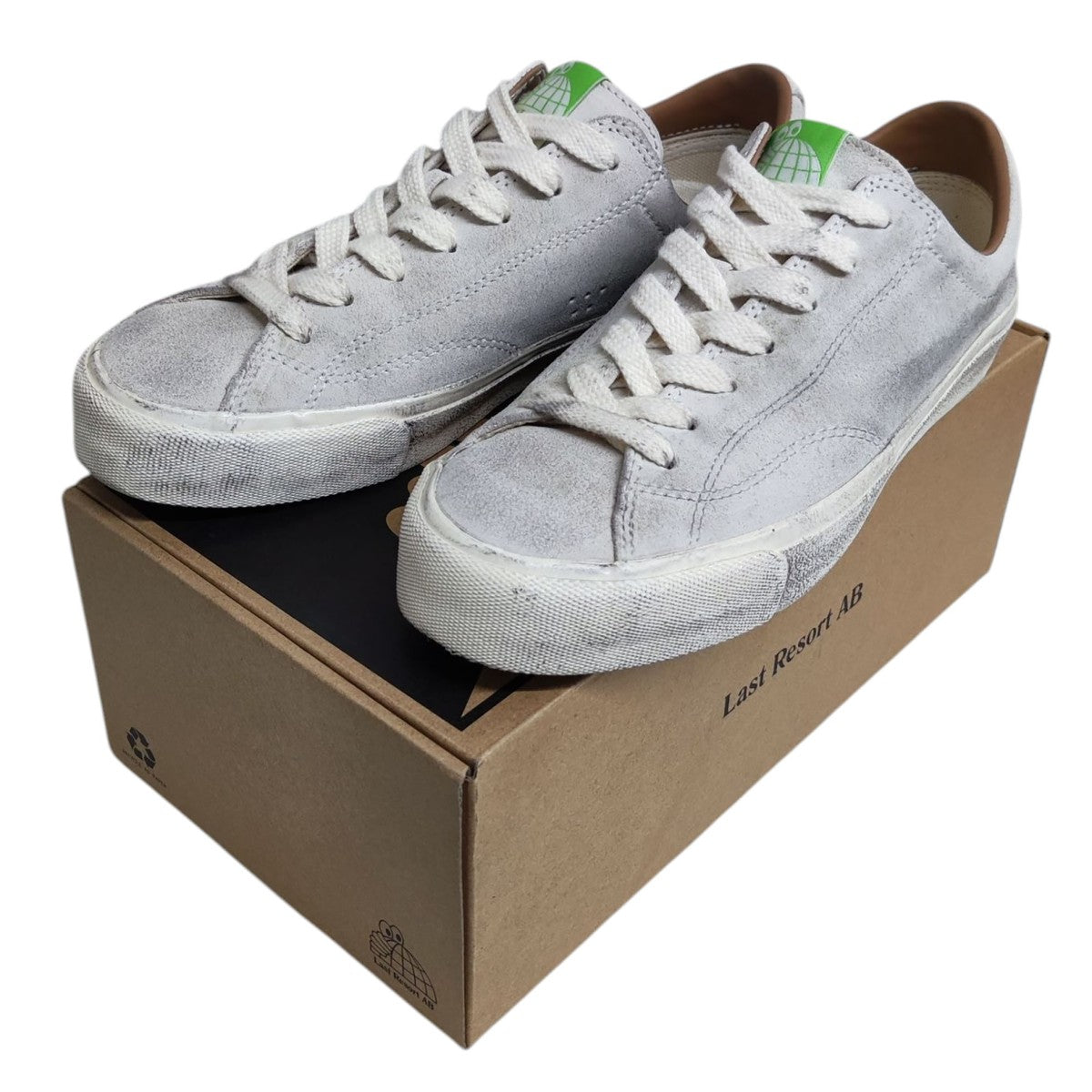 別注 SUEDE Distressed エイジング加工スニーカー