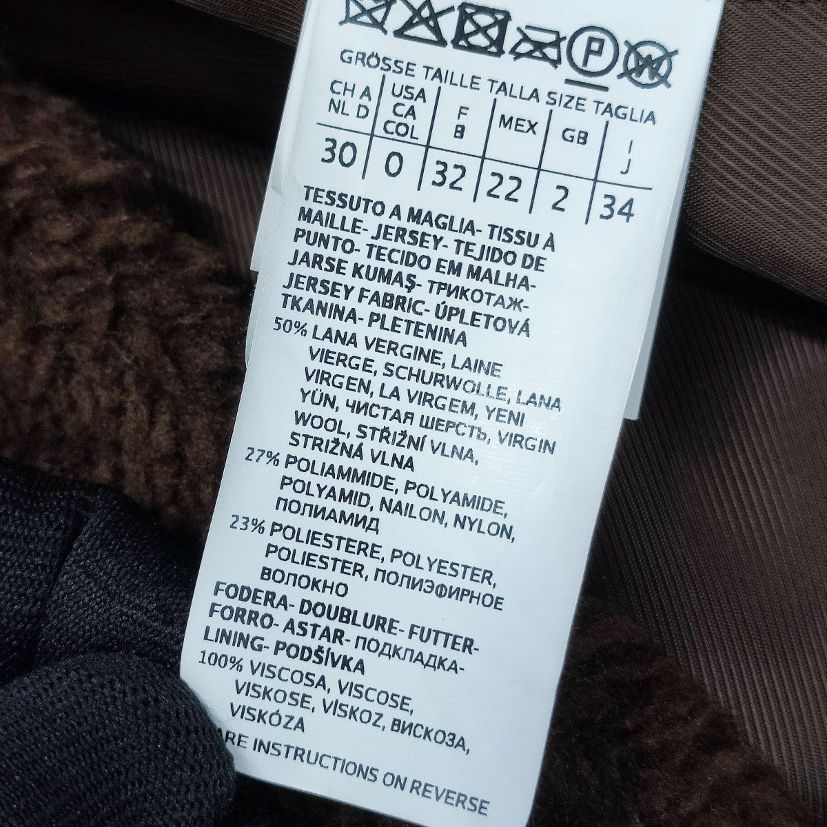 Weekend Max Mara ボアコート サイズ 501611036 古着・中古-7枚目のアイテム画像