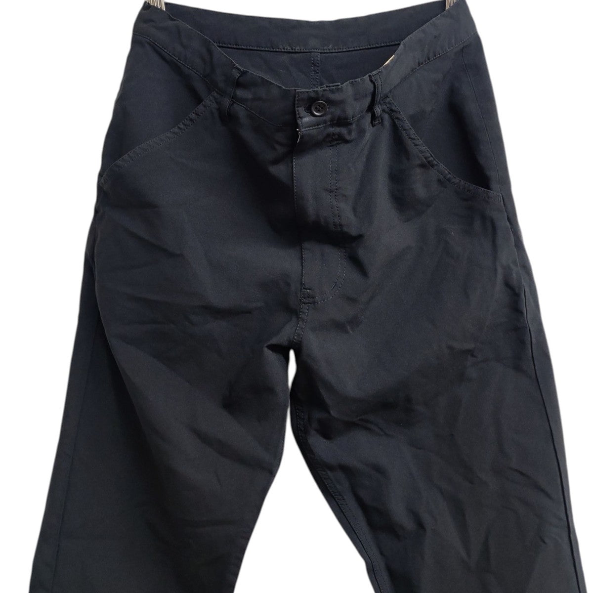 COMME des GARÇONS ポリ縮パンツ BLACK COMME des GARCONS(ブラックコムデギャルソン) ポリ縮絨ロール