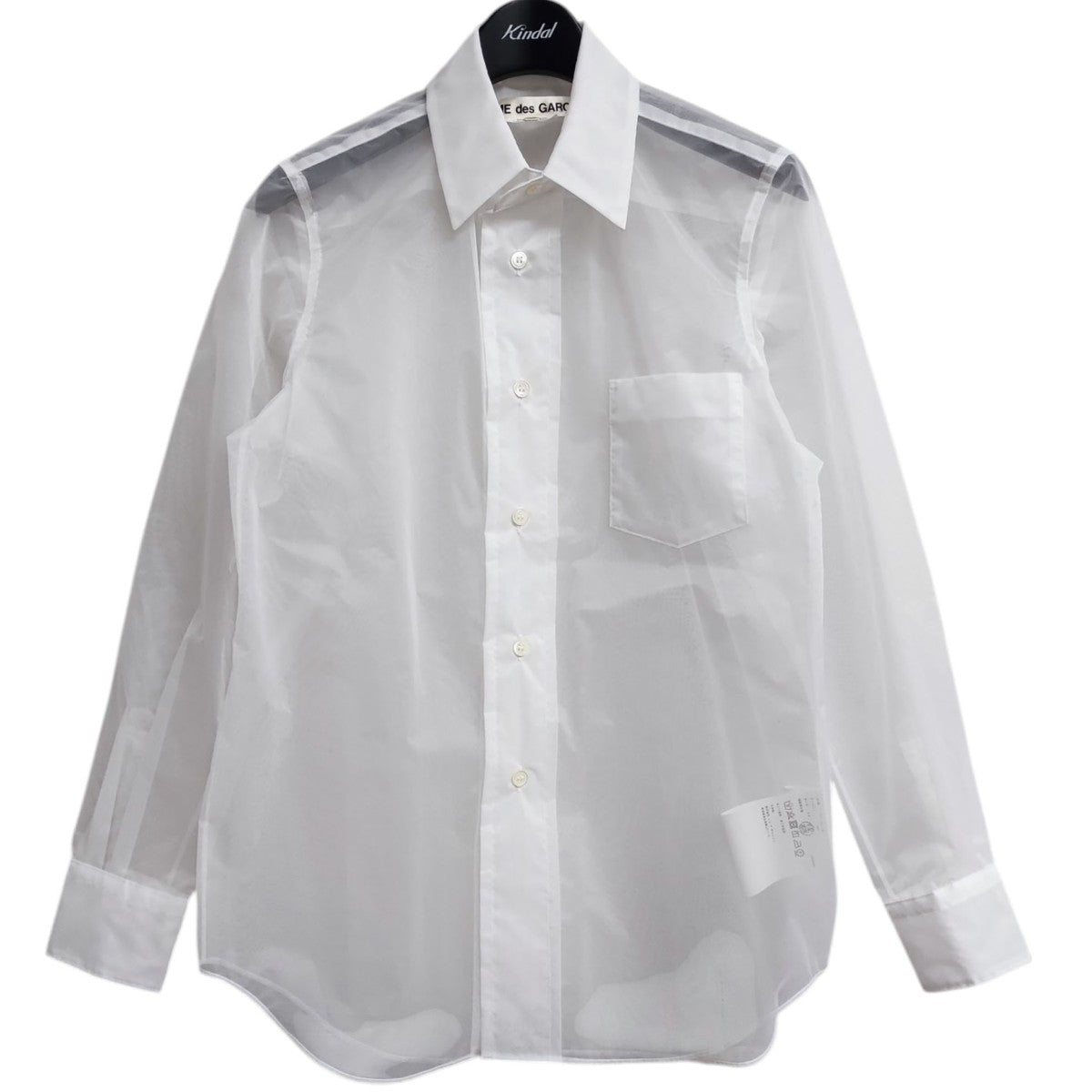 COMME des GARÇON シースルシャツ COMME des GARCONS(コムデギャルソン) 90'sシースルーシャツ GB-100240